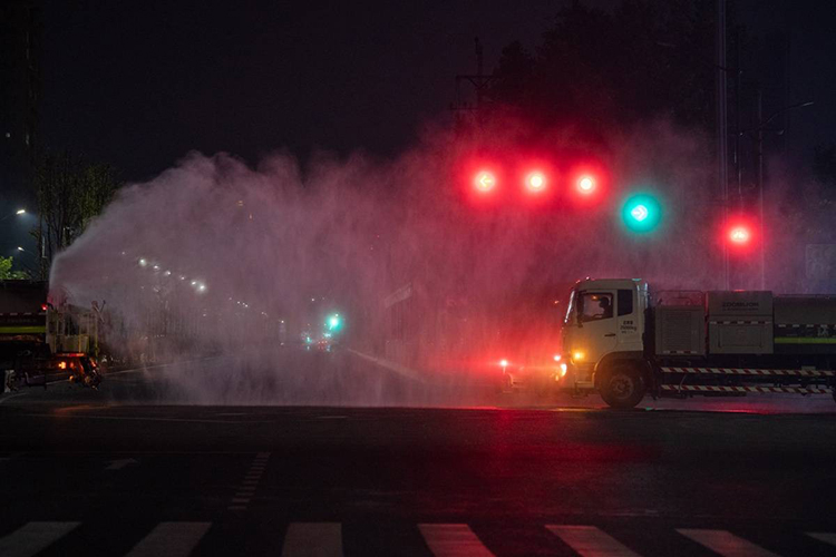 鄭通研發的高壓遠程霧炮機效果怎么樣？